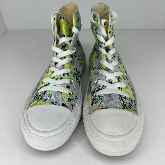 Converse Womens 542558F Multicolor Floral Chuck Taylor All Star Size 8 Sneakers - Picture 3 of 10